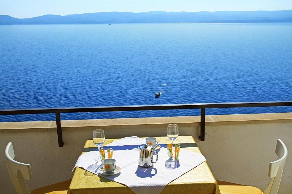 Studio Apartment In Pisak With Seaview, Terrace, Air Condition, Wifi Экстерьер фото